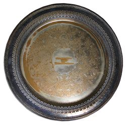 Silver Plate Issued to Arthur Ashe by a Black Newspaper in Missouri Where He Attended High School --