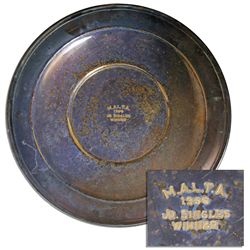 Early Arthur Ashe Tennis Trophy Won by Ashe as a Teenager in 1960