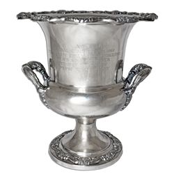 1962 Arthur Ashe Trophy -- Won in the American Tennis Association's National Championships -- ATA Wa