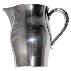 Arthur Ashe 1965 Trophy From the 66th Ojai Valley Tennis Tournament -- Awarded to the Young Star as