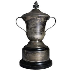 Arthur Ashe's Trophy Cup From the 1968 Fidelity Bankers Life Tournament -- The Same Year Ashe Made H