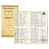 Image 1 : Arthur Ashe's 1968 Personal Bank of America Check Ledger