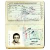 Image 1 : Arthur Ashe 1970 Passport -- With Original Signed Passport Photo Intact