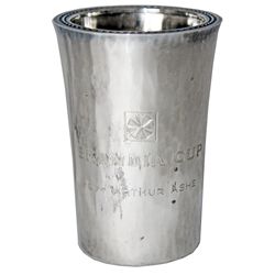 Skandia Cup 1971 Trophy Awarded to Arthur Ashe