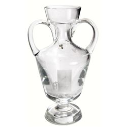 Arthur Ashe's Crystal Vase Award From The Association of Tennis Professionals -- The Organization He