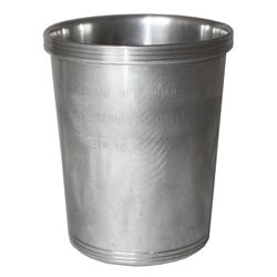 Tennis Legend Arthur Ashe Pewter Trophy Cup From 1973 -- Won in The Junior League of Durham Tourname