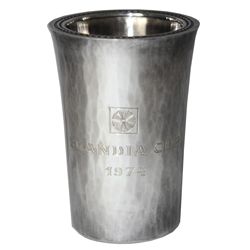 1974 Trophy Awarded to Arthur Ashe at the Height of His Career