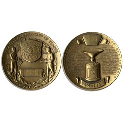 Arthur Ashe's World Championship of Tennis Finalist Medal From 1975 -- The Year He Defeated Bjorn Bo