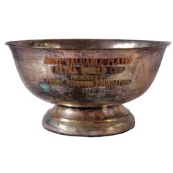 Arthur Ashe's MVP Trophy From the 1976 Aetna World Cup