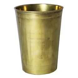 Arthur Ashe Trophy Cup Awarded During the 1977 Robert Kennedy Pro-Celebrity Tennis Tournament