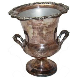 Arthur Ashe's U.S. Indoor Championship Men's Singles Runner-Up Trophy From 1979 -- The Last Year of