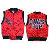 Image 1 : Arthur Ashe's U.S. Davis Cup Team Vest -- Embroidered With His Name