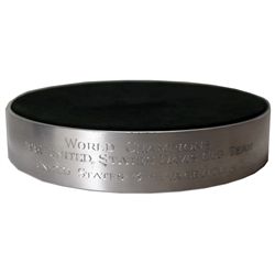 Arthur Ashe 1981 Davis Cup Award -- Ashe Coached the U.S. to Victory That Year as Captain of the Dav