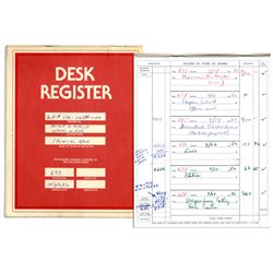 Arthur Ashe's Checkbook Register