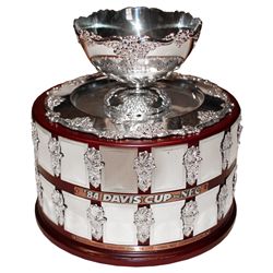 Arthur Ashe's Davis Cup Runner-Up Trophy From 1984