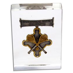 Arthur Ashe's International Tennis Hall of Fame Medallion