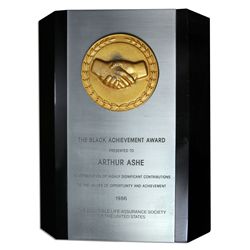 Arthur Ashe's Black Achievement Award From 1986