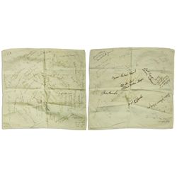 Arthur Ashe Napkin Kept From His 25th High School Reunion