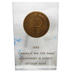 Arthur Ashe's Big Brothers of New York City Award