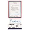 Image 1 : George Bush Autograph Note Signed to Arthur Ashe -- Thanking Ashe for His Campaign Contribution in 1