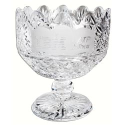 Arthur Ashe's ATP Tour Chalice -- Waterford Crystal