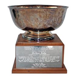 Arthur Ashe's Award From The National Conference of Black Mayors