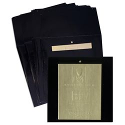 Arthur Ashe Lot of Mementos From His Memorial Dedication in Richmond, Virginia -- The First Man Hono