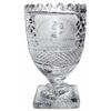 Image 1 : Waterford Crystal Chalice Awarded to Arthur Ashe Posthumously by the Miami Chamber of Commerce