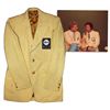 Image 1 : Arthur Ashe's ABC Sports Broadcaster's Jacket -- With a Photo of Ashe Wearing It on Set