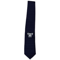 Davis Cup Neck-Tie Issued to Former USTA President Marvin Richmond -- From Arthur Ashe's Personal Co