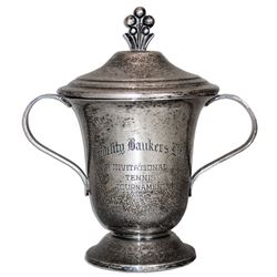 Arthur Ashe's Silver Trophy Cup From the Fidelity Bankers Life Invitational Tennis Tournament