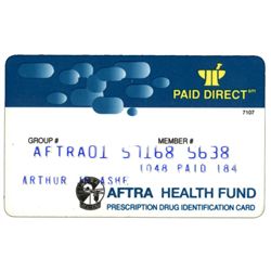 Arthur Ashe Health Card