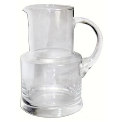 Arthur Ashe's International Tennis Hall of Fame Glass Pitcher