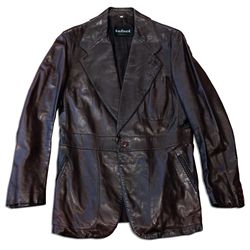Arthur Ashe's Personally Owned & Worn Italian Leather Jacket -- Fine