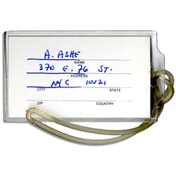 Arthur Ashe Luggage Tag