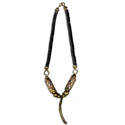 Arthur Ashe Personally Owned Ornate Bead & Metal Necklace