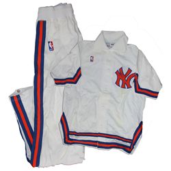 New York Knicks Uniform Personally Owned By Arthur Ashe