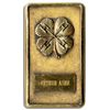Image 1 : Arthur Ashe 4-H Club Brass Paperweight -- With ''Arthur Ashe'' Engraved