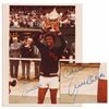Image 1 : Arthur Ashe Signed 8'' x 10'' Photo of Himself as Wimbledon Victor