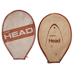 Arthur Ashe Head Brand Tennis Racket Cover -- From His Personal Estate