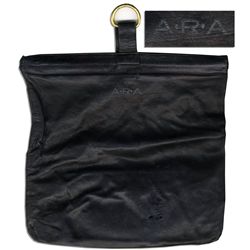 Arthur Ashe's Own Personal Monogrammed Leather Travel Bag