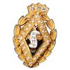 Image 1 : Arthur Ashe's Gold Fraternity Pin