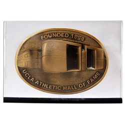 UCLA Athletic Hall of Fame Medallion -- Awarded to Arthur Ashe in 1984 as One of the HOFer's Charter