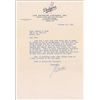 Image 1 : Longtime President of the Dodgers Wally O'Malley Typed Letter Signed -- ''...it seems my roomie is n
