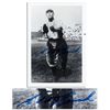 Image 1 : Hall of Famer Edd Roush Signed 3.5'' x 5'' Glossy Photo -- With JSA COA -- Fine