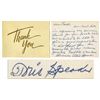 Image 1 : Tris Speaker Autograph Letter Signed -- ''...Feel like a new man...''