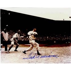 Ted Williams Glossy 10'' x 8'' Signed Photo -- Fine