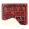 Image 1 : Joe Louis vs. Billy Conn Ticket Stub -- 19 June 1946, Yankee Stadium -- Ringside Ticket -- Closed Te