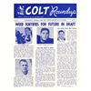 Image 1 : Baltimore Colts Official Publication ''The Colt Roundup'' -- Winter 1959, Volume 5 -- 3.5pp -- Edgew