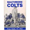 Image 1 : Colts Press Radio & T.V. Guide 1963 -- Sponsored by National Beer -- 5'' x 7'' -- 84pp. -- Very Good
